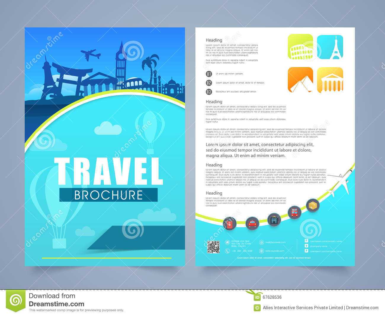 10 Example Of Travel Brochure | Business Letter Regarding Travel Brochure Template For Students