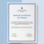 10+ Medical Certificate Templates – Free Templates Intended For Landscape Certificate Templates