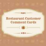 10+ Restaurant Customer Comment Card Templates & Designs Inside Comment Cards Template