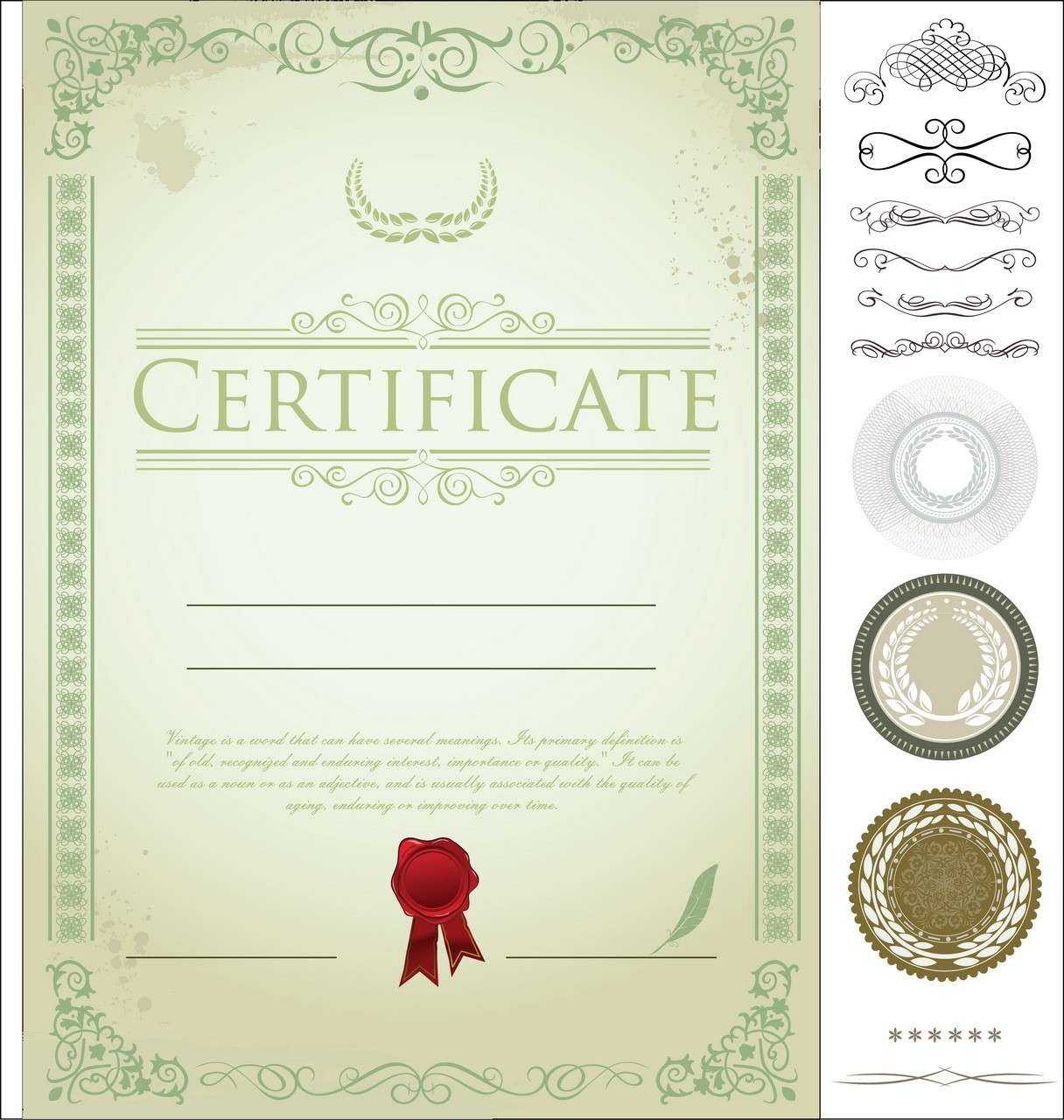 100+ [ Certificate Psd Template Free ] | Marathi Birthday Intended For This Entitles The Bearer To Template Certificate