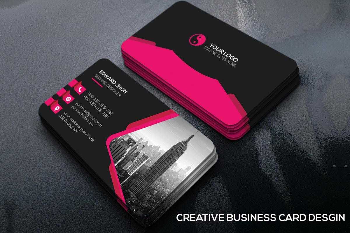 100 + Free Business Cards Templates Psd For 2019 – Syed For Calling Card Template Psd