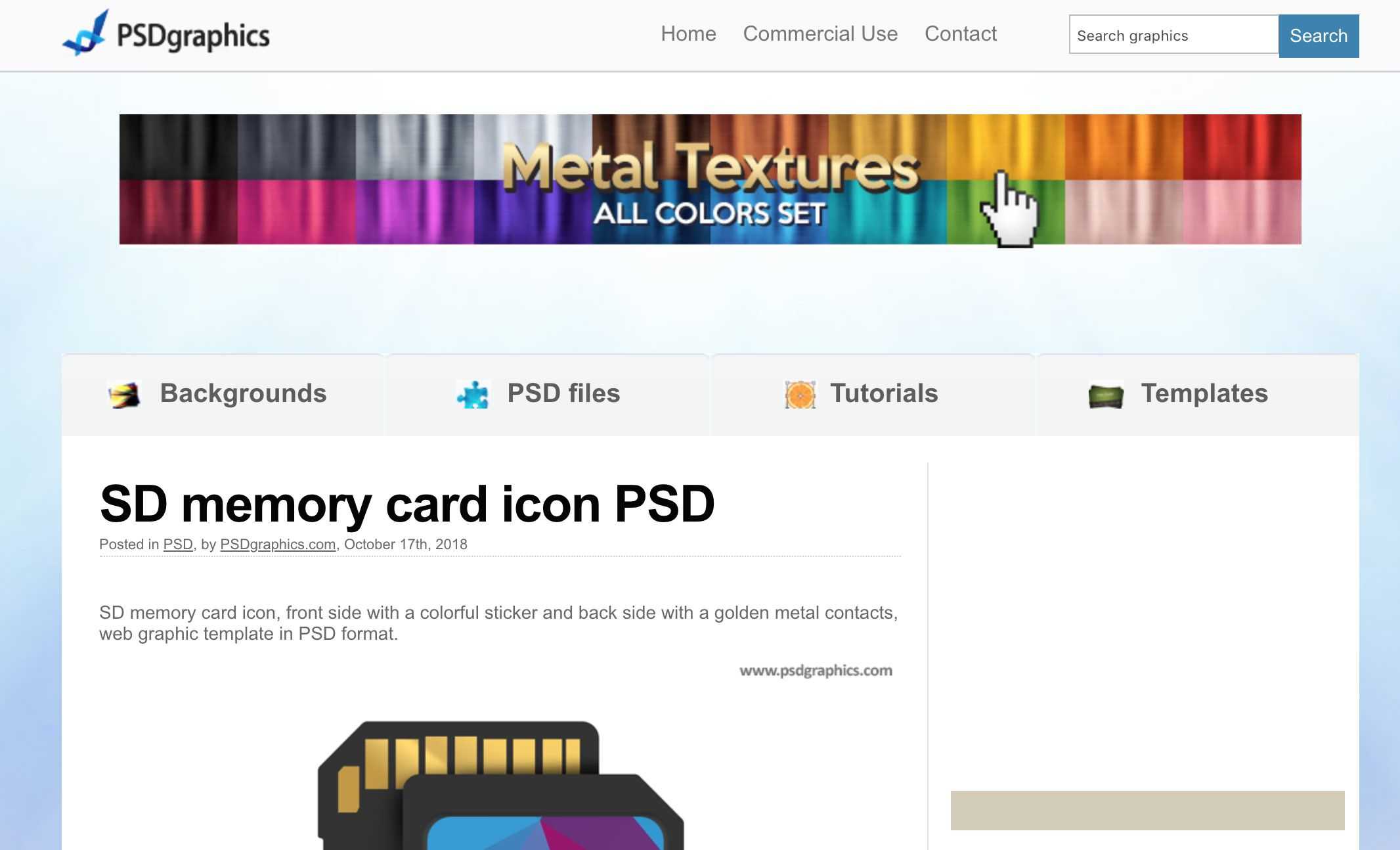 11 Best Sites To Find Free Psd Templates For Photoshop With In Memory Cards Templates