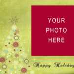 11 Christmas Card Templates Free Download Images – Christmas Intended For Christmas Photo Cards Templates Free Downloads