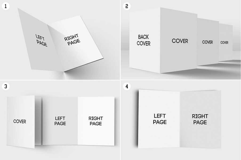 Quarter Fold Card Template Best Business Templates