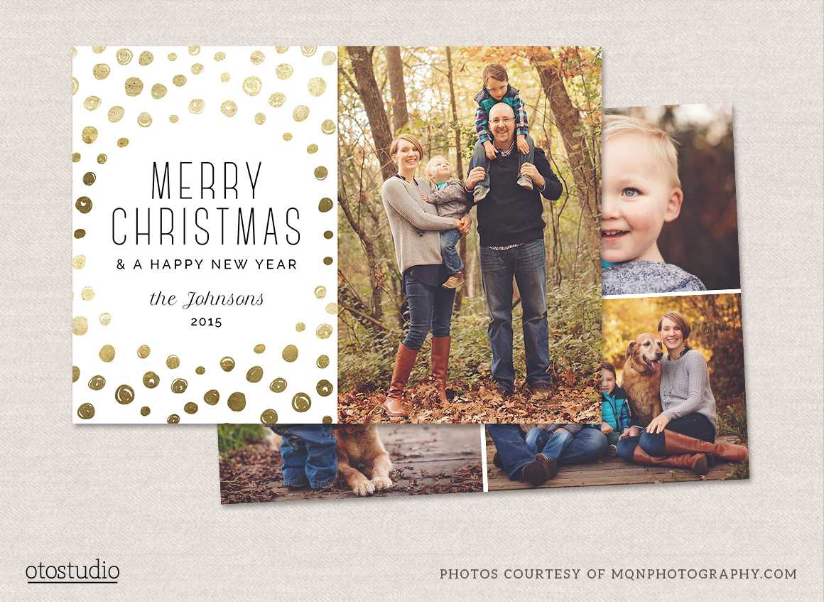 12 Christmas Card Photoshop Templates To Get You Up And For Free Photoshop Christmas Card Templates For Photographers
