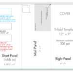 12" X 9" Rack Brochure Template (Tri Fold) – U.s. Press For Three Fold Card Template