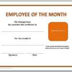 13 Free Certificate Templates For Word » Officetemplate In Employee Of The Year Certificate Template Free