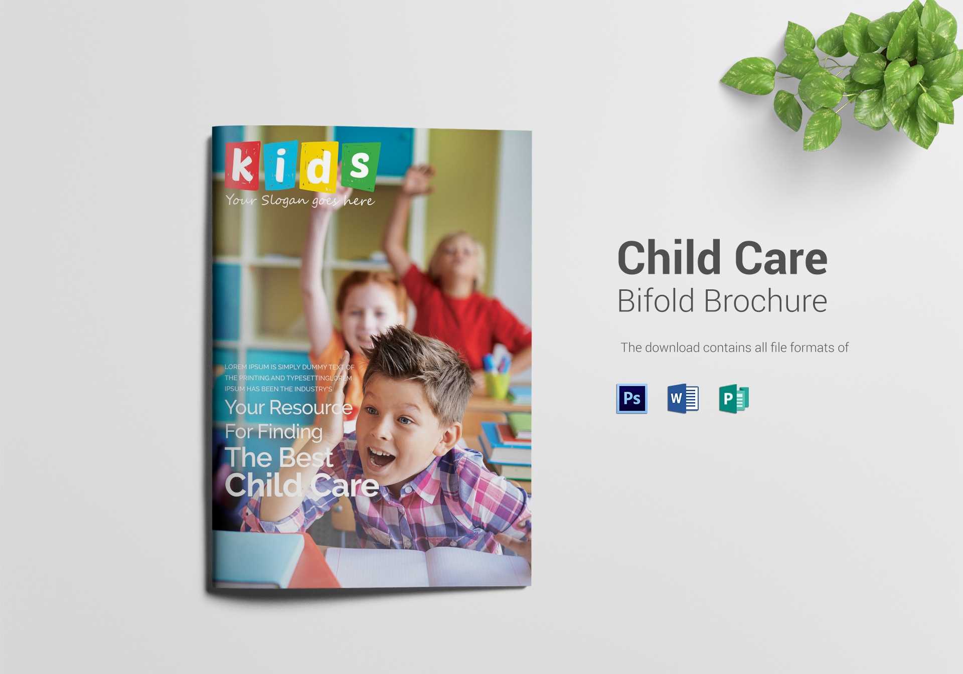14+ Child Care Brochure Designs & Templates | Free & Premium With Regard To Daycare Brochure Template