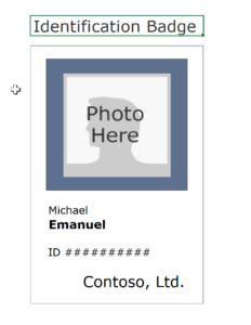 16 Id Badge &amp; Id Card Templates {Free} - Template Archive inside Id Card Template For Kids
