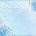 16 Wedding Anniversary Templates Free Images – Anniversary Within Anniversary Certificate Template Free