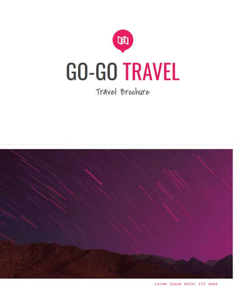 Travel Brochure Template Google Docs - Best Business Templates