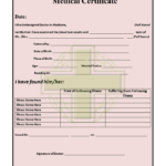 19+ Medical Certificate Templates For Leave – Pdf, Docs For Leaving Certificate Template