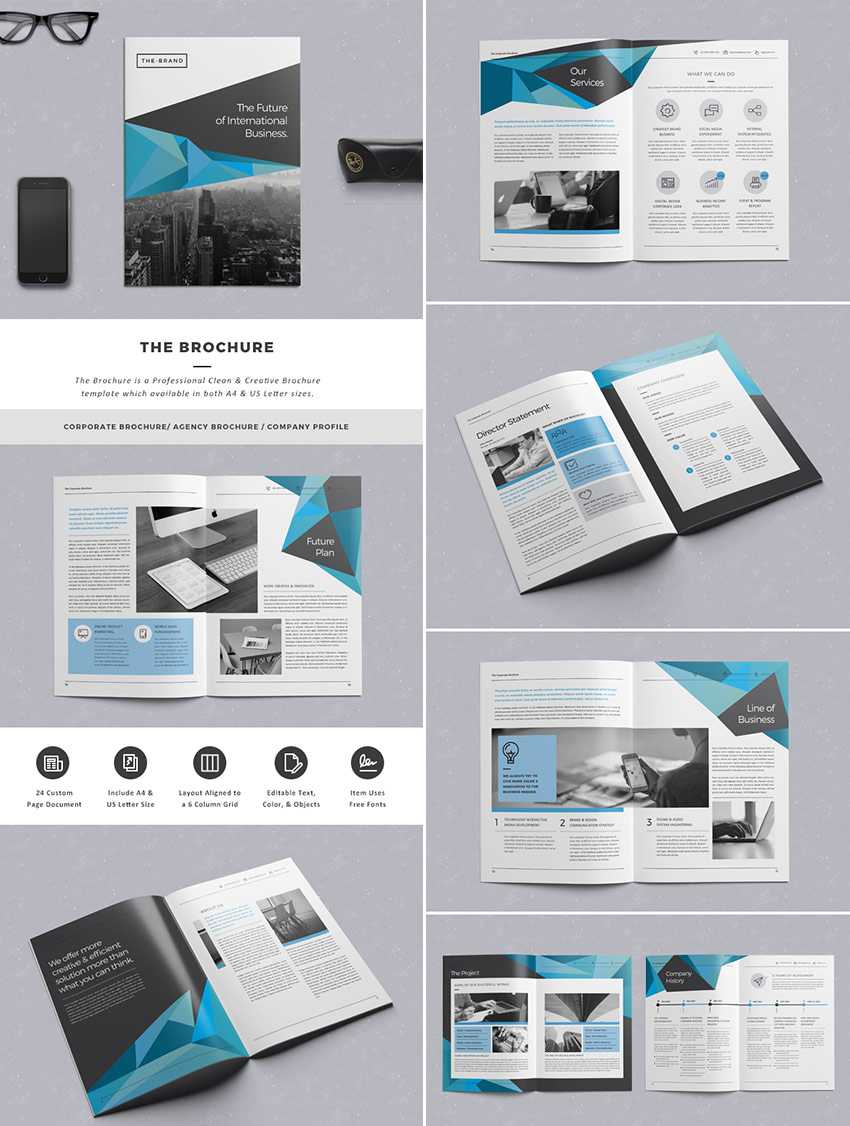 20 Кращих Шаблонів Indesign Brochure - Для Творчого Within Indesign Templates Free Download Brochure