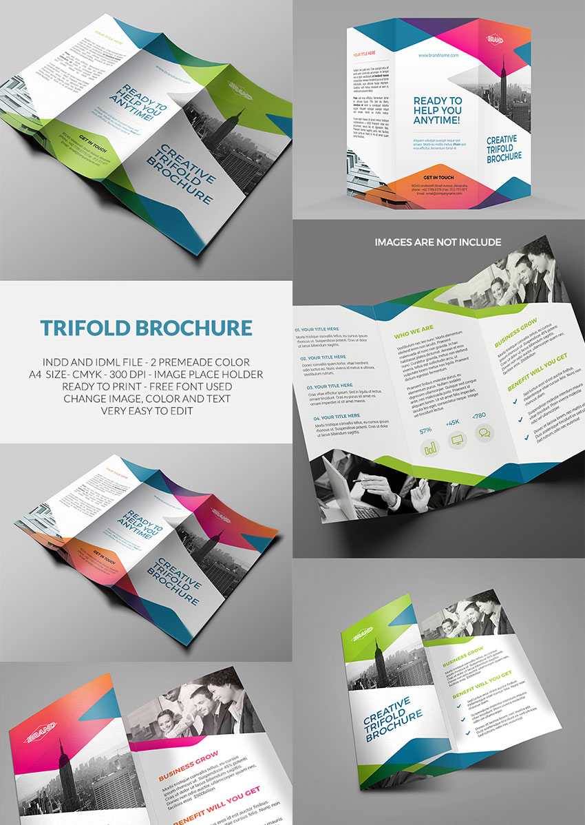 20 Лучших Шаблонов Indesign Brochure – Для Творческого Regarding Adobe Indesign Tri Fold Brochure Template