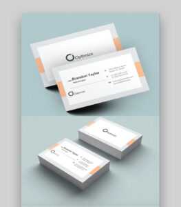 20+ Double-Sided, Vertical Business Card Templates (Word, Or in 2 Sided Business Card Template Word