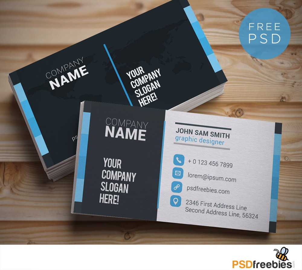 20+ Free Business Card Templates Psd – Download Psd Inside Professional Name Card Template