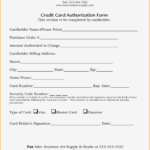 23+ Credit Card Authorization Form Template Pdf Fillable 2020!! Intended For Credit Card Billing Authorization Form Template