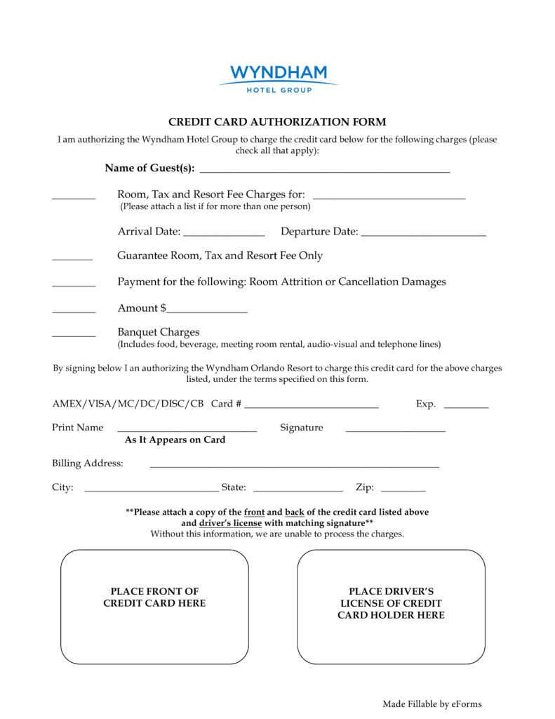 23+ Credit Card Authorization Form Template Pdf Fillable 2020!! Pertaining To Authorization To Charge Credit Card Template