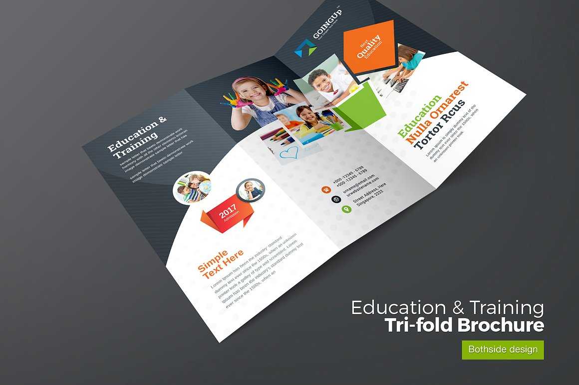 25+ Best Education Brochure Templates For Schools With Regard To Tri Fold School Brochure Template