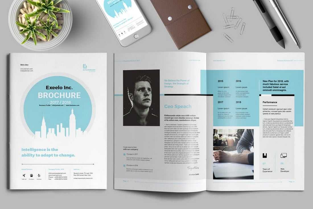 25+ Best Indesign Brochure Templates | Design Shack For Letter Size Brochure Template