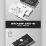 25 Best Personal Business Cards Designed For Better With Regard To Networking Card Template
