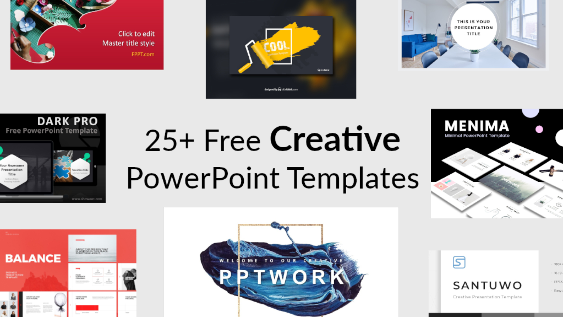 25+ Creative Free Powerpoint Templates For Fun Powerpoint Templates Free Download