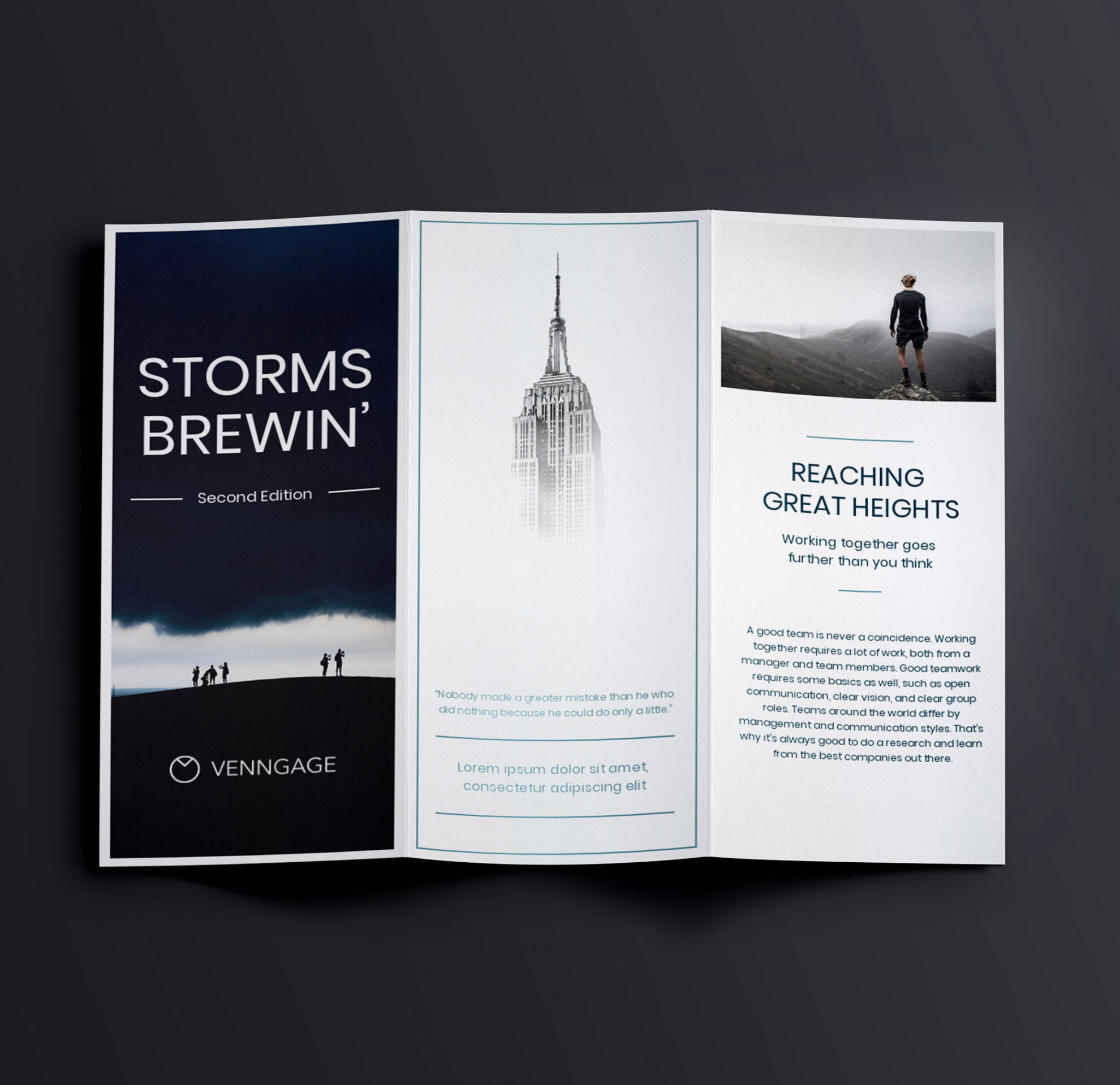 25 Inspirasi Populer Good Brochure Designs