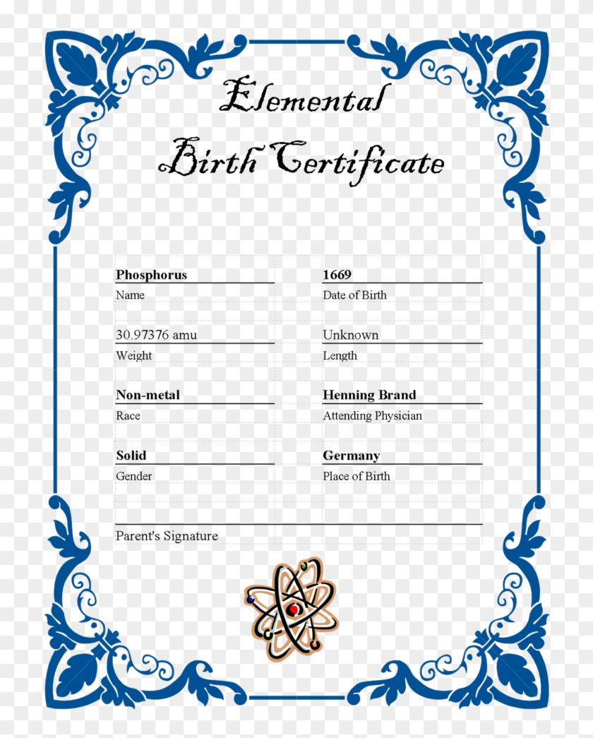 27 Images Of Ar Element Birth Certificate Template – Border Throughout Birth Certificate Templates For Word