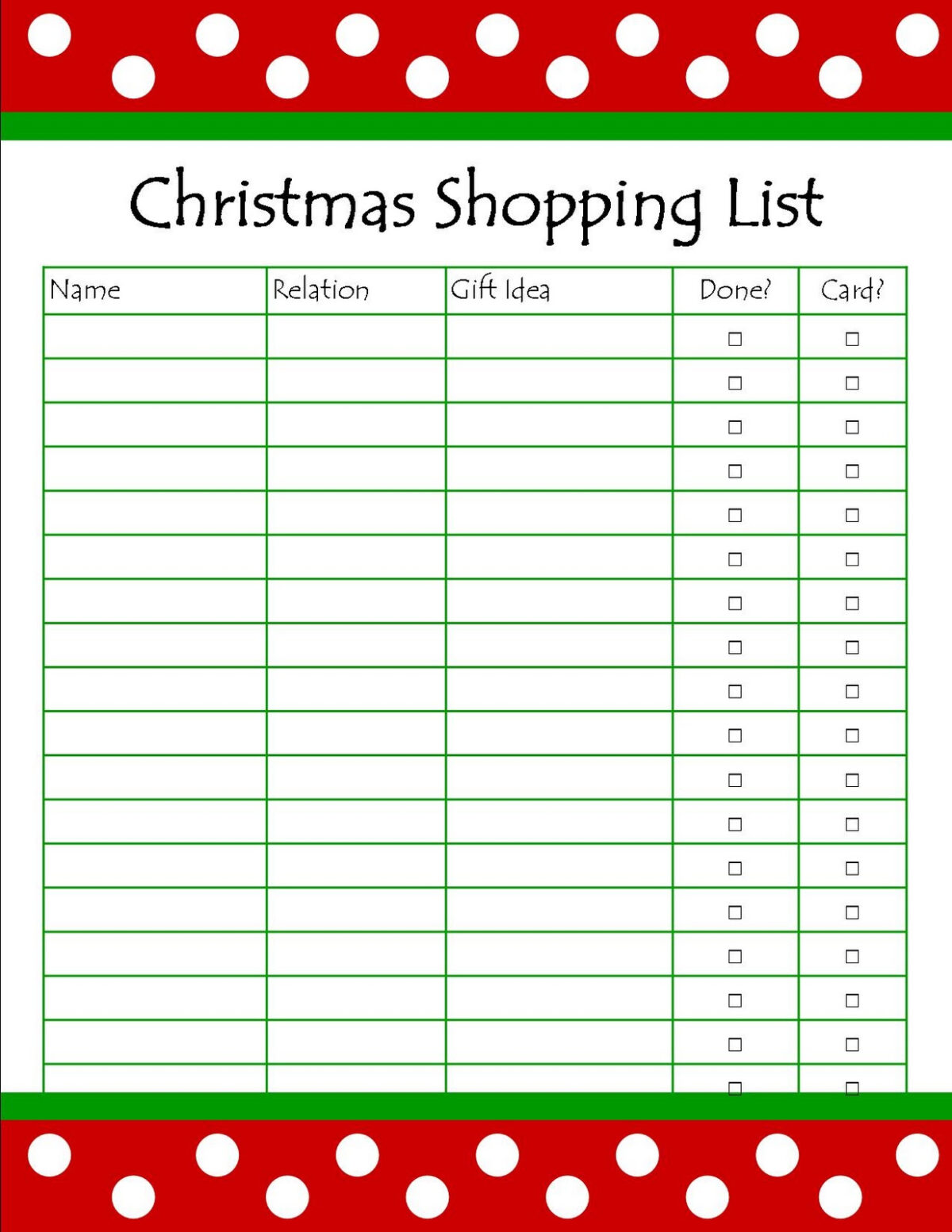 28+ [ Christmas List Template ] Holiday Wish List Template Pertaining
