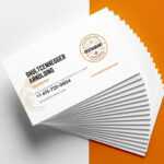 29+ Creative Restaurant Business Card Templates – Ai, Apple Intended For Microsoft Office Business Card Template