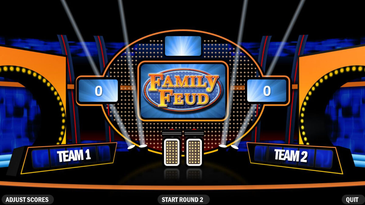 Family Feud Powerpoint Template Free Download Best Business Templates