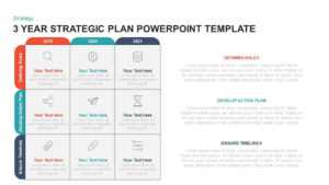 3 Year Strategic Plan Powerpoint Template &amp; Kaynote inside Strategy Document Template Powerpoint
