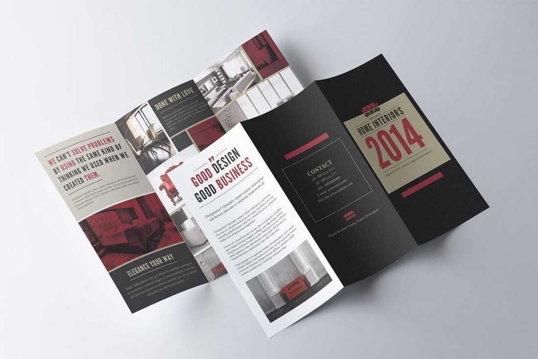 30+ Best Tri Fold Brochure Templates (Word & Indesign With 4 Fold Brochure Template Word