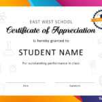 30 Free Certificate Of Appreciation Templates And Letters pertaining to Felicitation Certificate Template