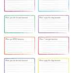 300 Index Cards: Index Cards Online Template In Word Template For 3X5 Index Cards