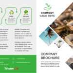 33 Free Brochure Templates (Word + Pdf) ᐅ Templatelab For Half Page Brochure Template