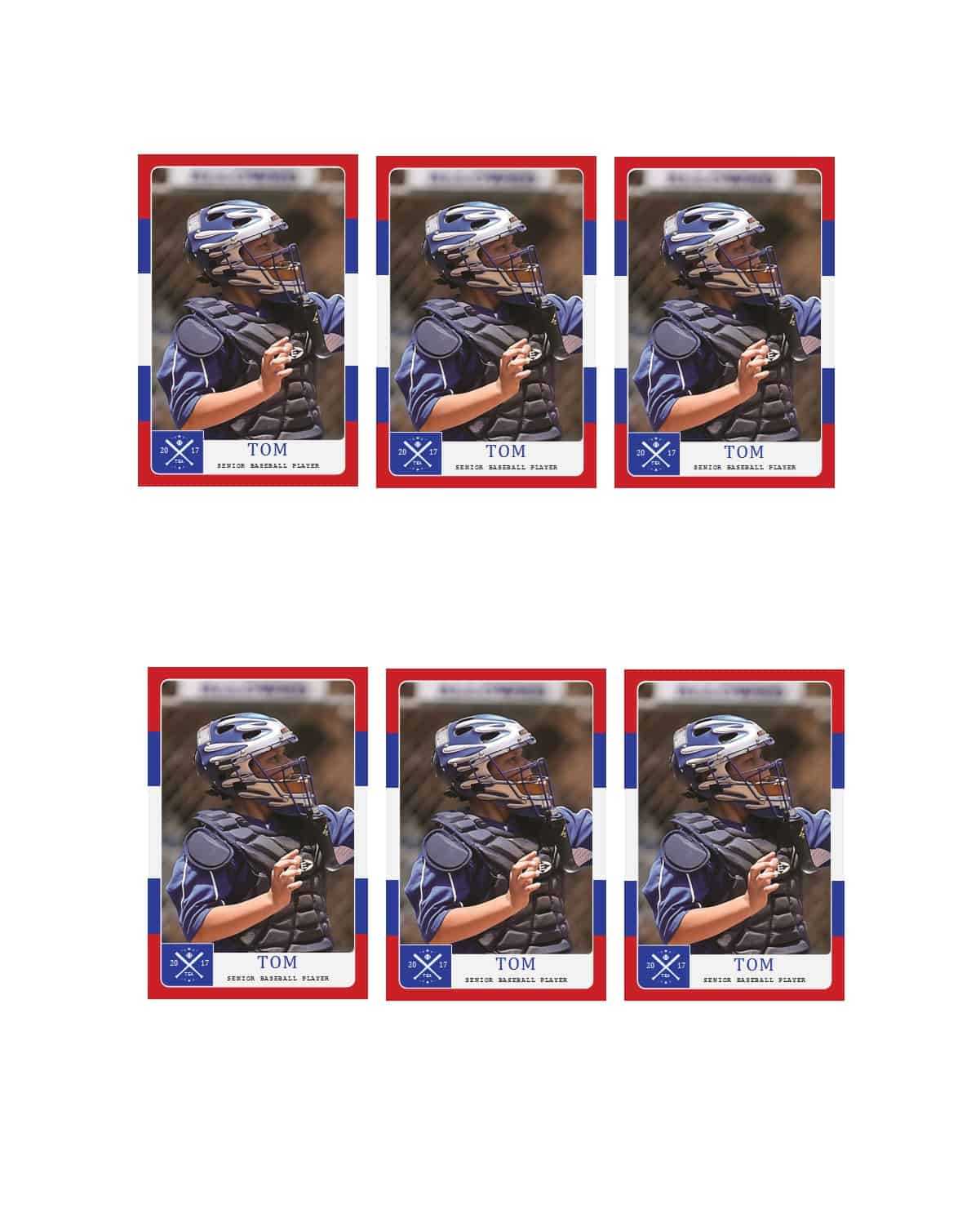 33 Free Trading Card Templates (Baseball, Football, Etc Intended For Free Sports Card Template