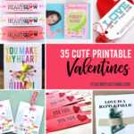 35 Adorable Diy Valentines Cards For Kids That You Can Print Pertaining To Valentine Card Template For Kids