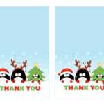 36 Adding Christmas Thank You Card Templates Free Download Pertaining To Christmas Thank You Card Templates Free