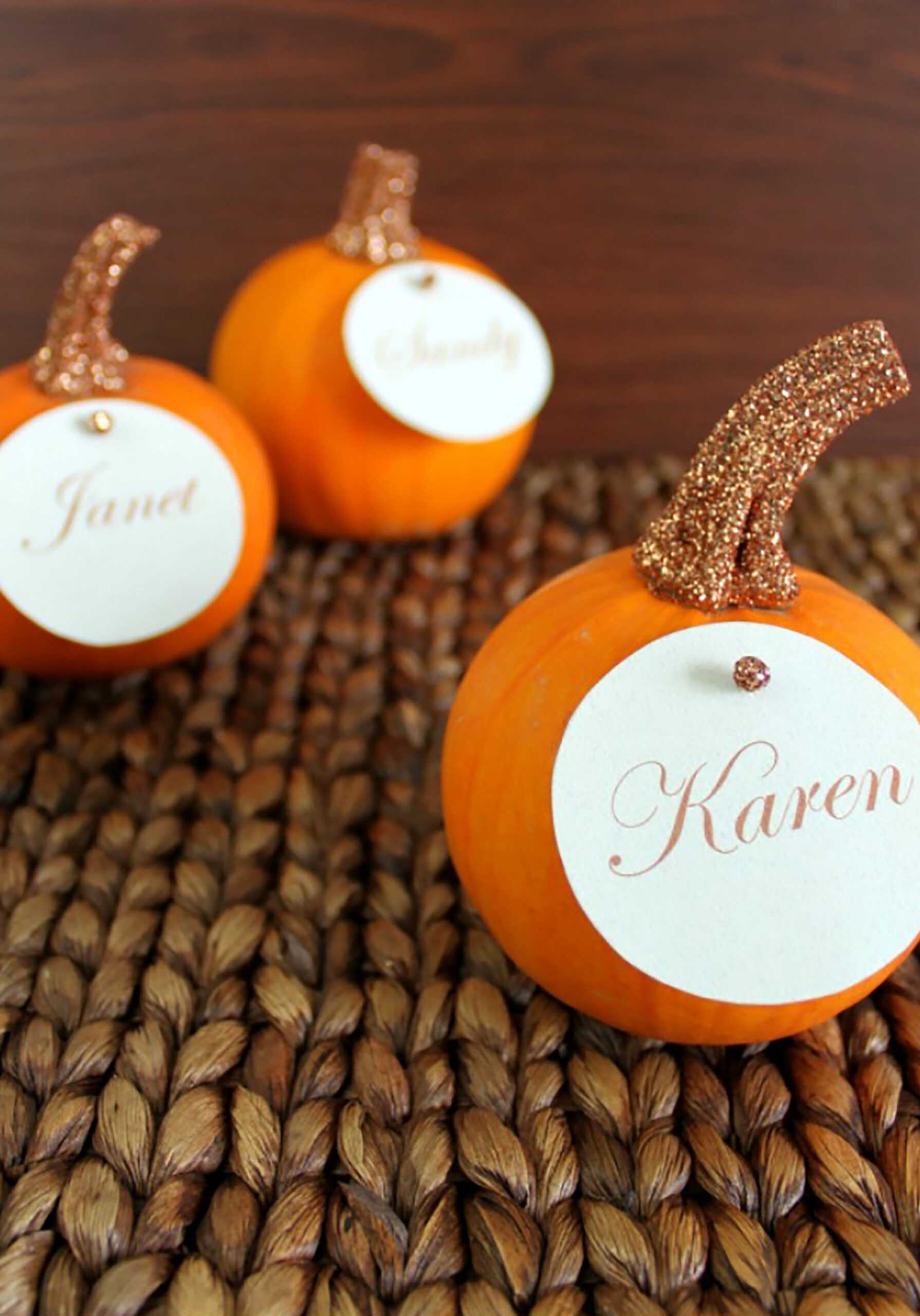 38 Diy Thanksgiving Place Cards – Diy Place Card Ideas For Inside Thanksgiving Place Cards Template