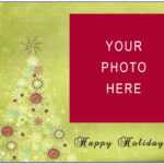 3D Pop Up Christmas Card Templates Free For Free Christmas Card Templates For Photographers