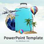 3D Travel Powerpoint Template Inside Powerpoint Templates Tourism