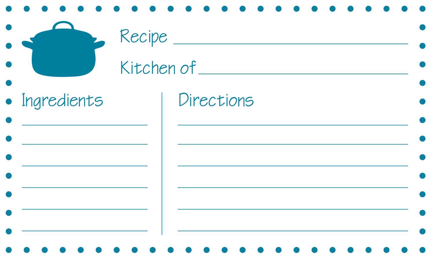 4 X 6 Recipe Card Template ] – Recipe Card Template For Word Within 4X6 Photo Card Template Free