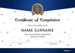 40 Fantastic Certificate Of Completion Templates [Word pertaining to Microsoft Word Certificate Templates