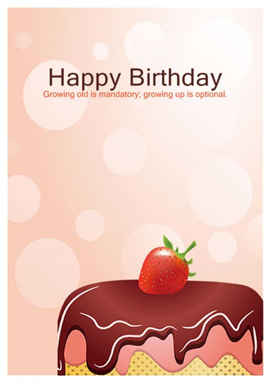 40+ Free Birthday Card Templates ᐅ Templatelab Inside Greeting Card Layout Templates