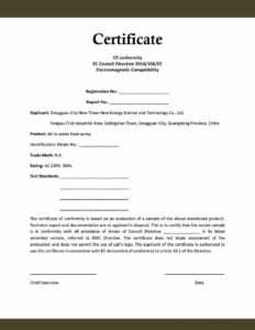 40 Free Certificate Of Conformance Templates &amp; Forms ᐅ pertaining to Certificate Of Conformity Template