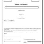 40+ Free Stock Certificate Templates (Word, Pdf) ᐅ Templatelab Pertaining To Template Of Share Certificate