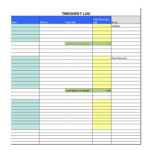 40 Free Timesheet Templates [In Excel] ᐅ Templatelab In Sample Job Cards Templates