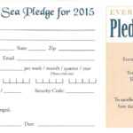 4570Book | Church Pledge Cards Clipart In Pack #4661 For Church Pledge Card Template