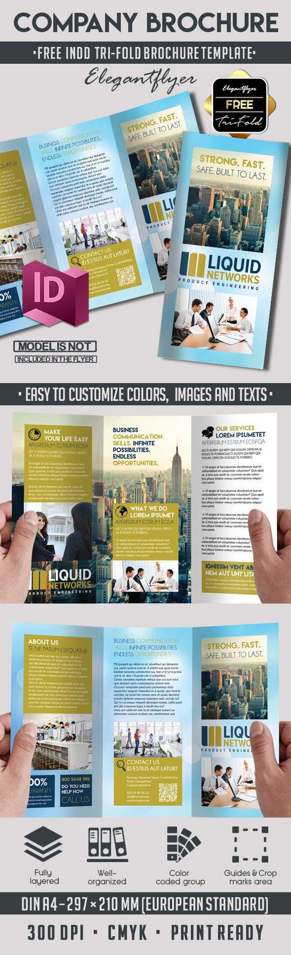 5 Powerful Free Adobe Indesign Brochures Templates! | Inside Adobe Indesign Tri Fold Brochure Template
